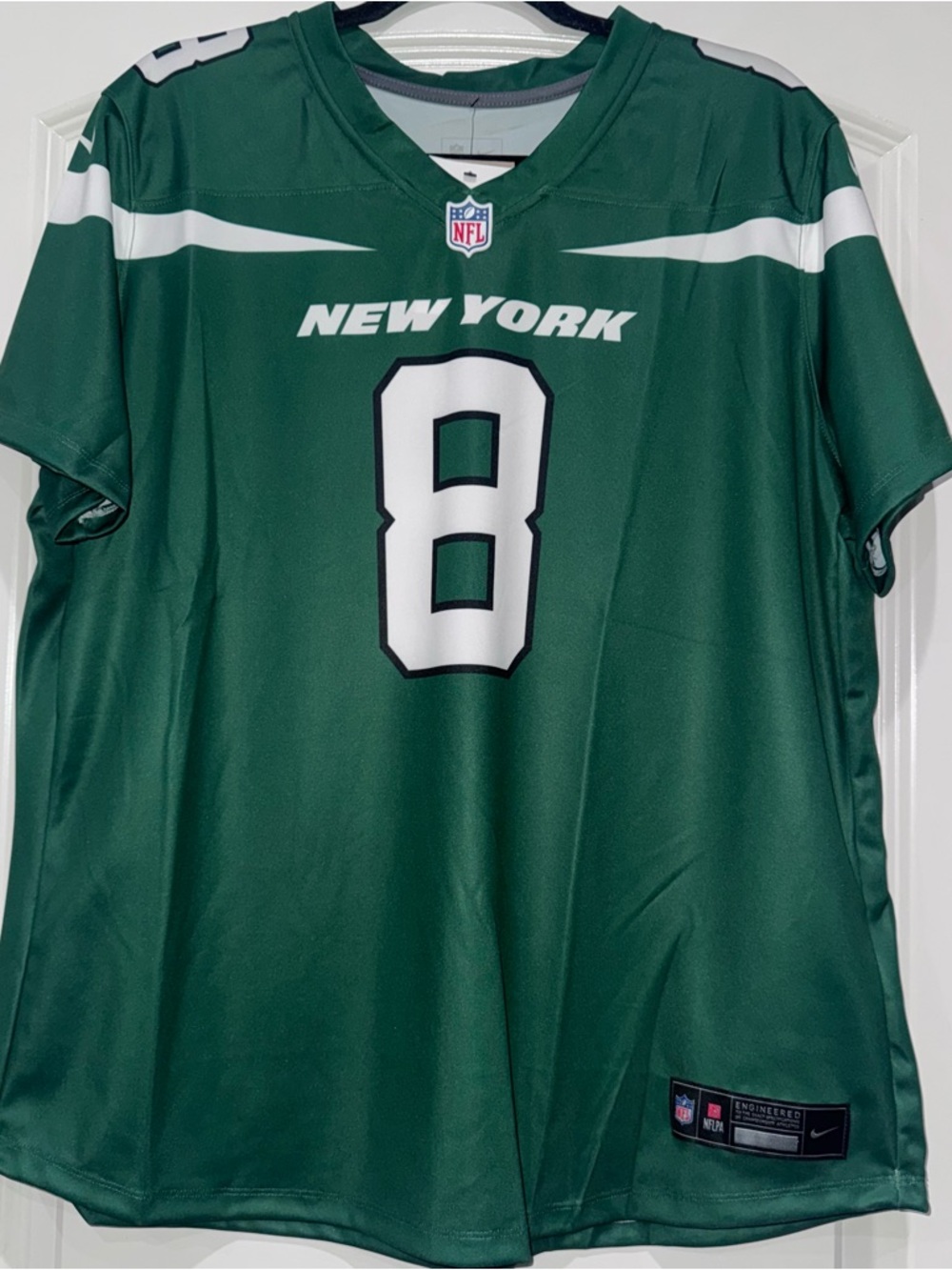 Nike Football Green New York Rodgers No. 8 Women’s Jersey